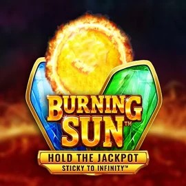 Slots logo of Burning Sun from Wazdan at RivO Casino