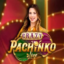 Crazy Pachinko logo by Evolution RivO Casino