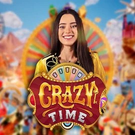 Play the Crazy Time slot by Evolution on RivO Casino