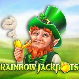Try Rainbow Jackpots slot by Red Tiger Gaming on rivoscasino.se – logo image