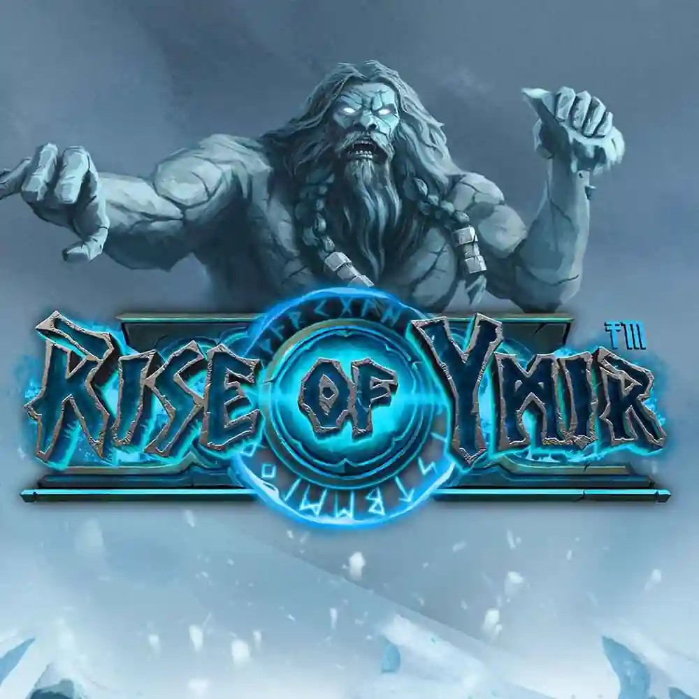 Official Slots logo: Rise of Ymir by Hacksaw Gaming at RivO Casino