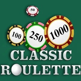 Roulette slot logo by OneTouch Games at RivO Casino