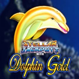 Try Dolphin Gold with Stellar Jackpots slot by Lightning Box Game on rivoscasino.se – logo image