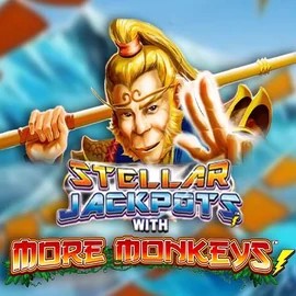 Play the Stellar Jackpots with More Monkeys slot by Lightning Box Game on RivO Casino