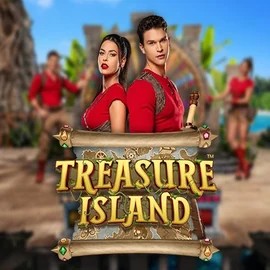 Treasure Island online game logo by Pragmatic Play on rivoscasino.se